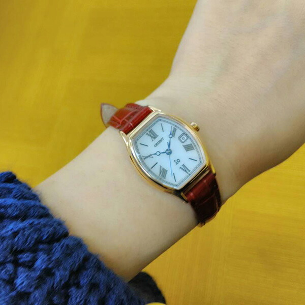 オリエント イオ ORIENT iO ソーラー 腕時計 レディース ナチュラル＆プレーン RN-WG0014S