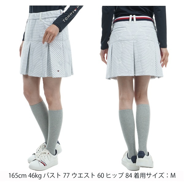 トミーヒルフィガー ゴルフ レディース スケルトンフラッグ キルトジャガード フレアスカート TOMMY HILFIGER THLA483 秋冬モデル お誕生日祝い お祝い 記念品 30代 40代 50代 60代 母の日 お母さん 還暦祝い 敬老の日 彼女 人気プレゼント プレゼント