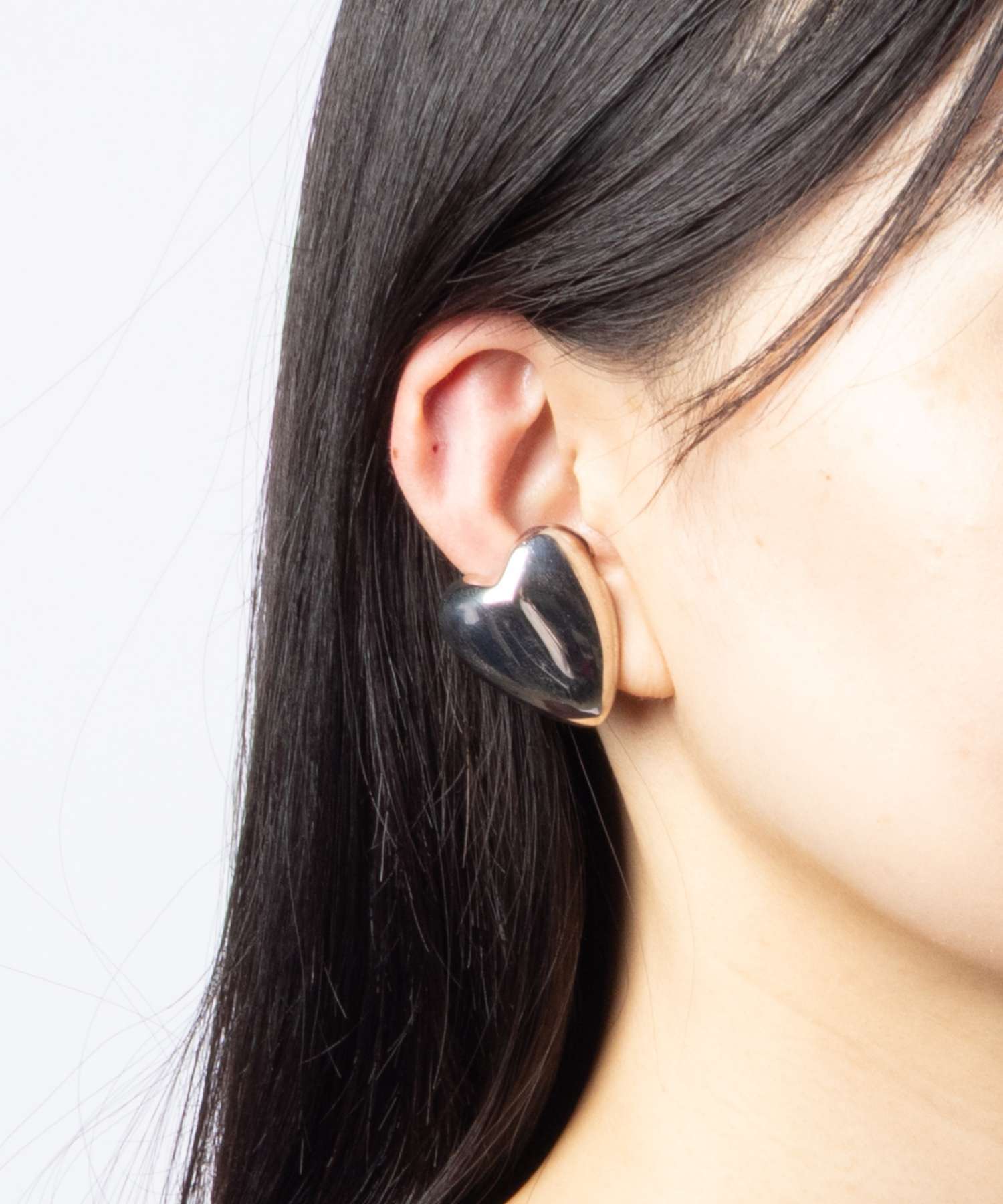アミ パリス AMI PARIS METAL HEART EARCUFF XL R メタル ハート イヤーカフ UJW997.362 右耳 レディース アクセサリー シルバー