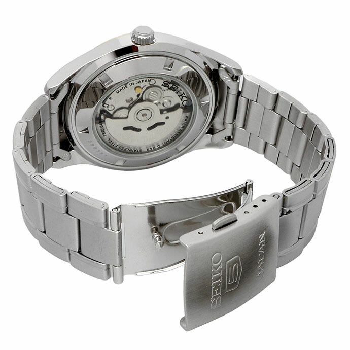 SEIKO 腕時計 セイコー 時計 ウォッチ 【日本製 Made in Japan】 セイコー5 自動巻き ビジネス カジュアル メンズ SNKP21J1 [並行輸入品]