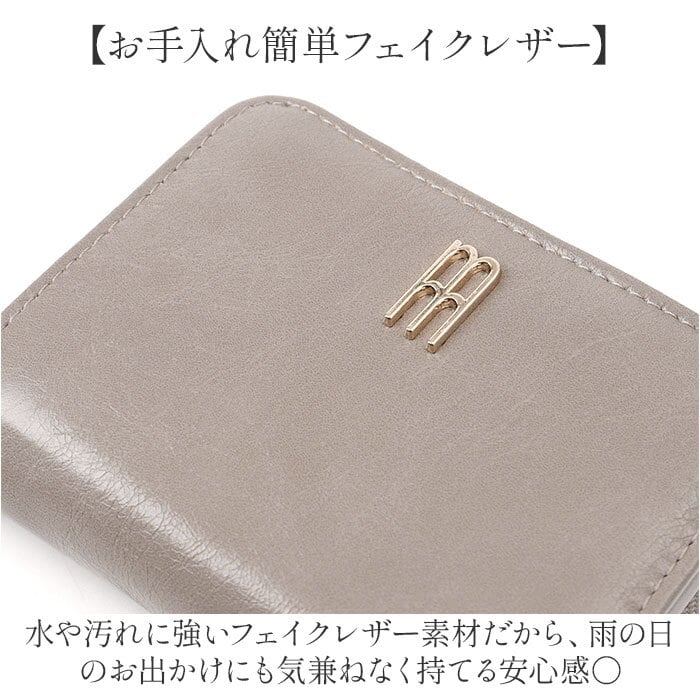 二つ折り財布 レディース かわいい 通販 財布 二つ折り ラウンドファスナー ミニ財布 サイフ さいふ ミニウォレット 2つ折り財布 小銭入れ 折財布 おしゃれ フェイクレザー 合皮 合成皮革 大人 女性 高校生 中学生 小学生 女の子 レディース財布