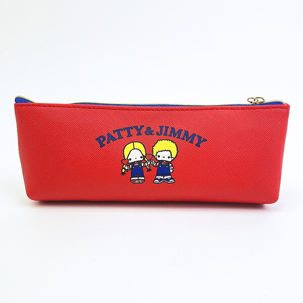サンリオ パティ＆ジミー スリムペンケース レトロ サンリオキャラクターズ5 文具 Sanrio