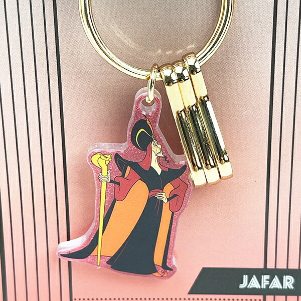 ディズニー アラジン ジャファー アクリルカラビナチャーム Disney