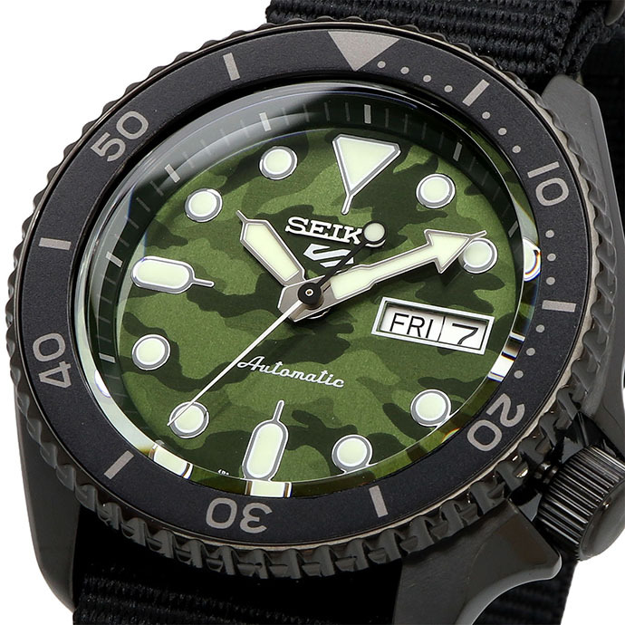 SEIKO 腕時計 セイコー 時計 ウォッチ セイコーファイブ 5スポーツ 流通限定モデル SKX ストリート スタイル 自動巻き メンズ SRPJ37K1 [並行輸入品]
