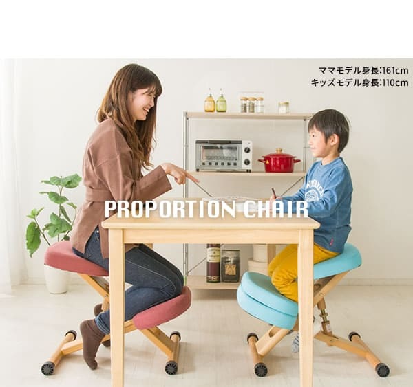 オフィスチェア 背筋をまっすぐサポートする色合い豊かなプロポーション 補助クッション 選べる 5色 別売り 学習椅子 木製 大人 勉強椅子 バランスチェア おしゃれ カバー パソコンチェア コンパクト デスクチェア 子供 イス キッチン リビング スリム