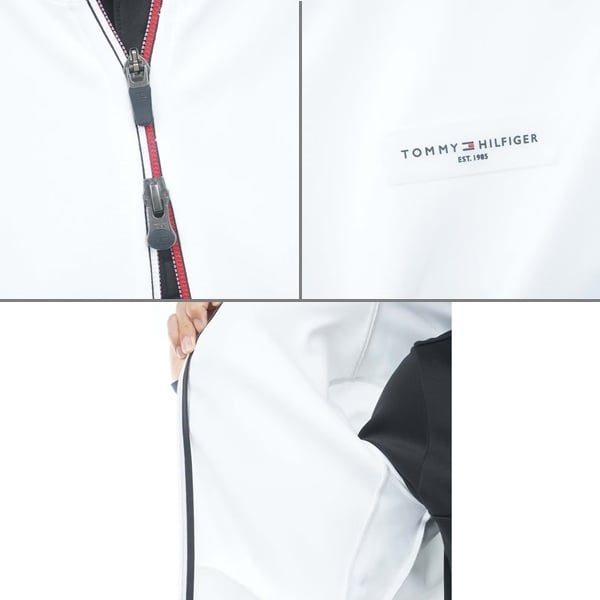 トミーヒルフィガー ゴルフ メンズ スクラムテック スウェットジャケット TOMMY HILFIGER THMA658 2026年秋冬モデル お誕生日祝い お祝い 記念品 お父さん 父の日 彼氏 男性 30代 40代 50代 60代  還暦祝い 敬老の日 人気プレゼント プレゼント