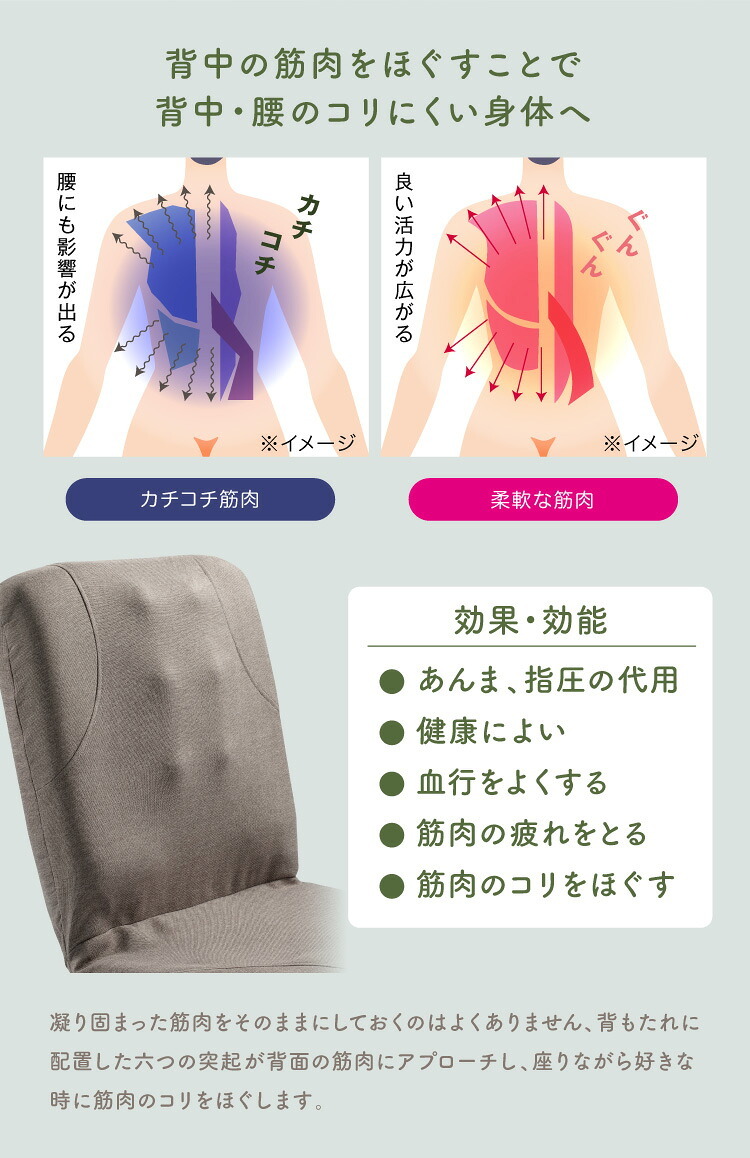 座椅子 からだスッキリ座椅子 ホグレッシュ PROIDEA プロイデア 背中刺激 6つの突起 姿勢サポート 骨盤サポート 折りたたみ コンパクト 持ち手付き 耐荷重100kg リラックス デスクワーク 在宅ワーク ブラウン グリーン 母 父 ご両親 祖父母 誕生日 敬老の日 プレゼント ギフト