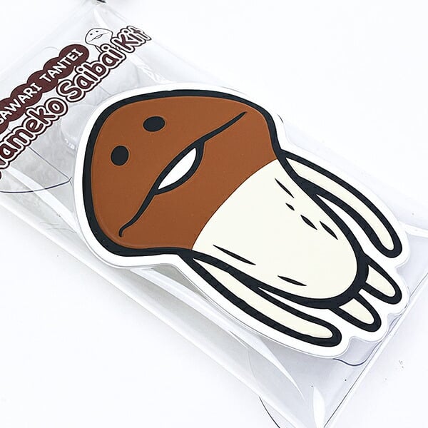 おさわり探偵 なめこ栽培キット ぷっくりクリアポーチ