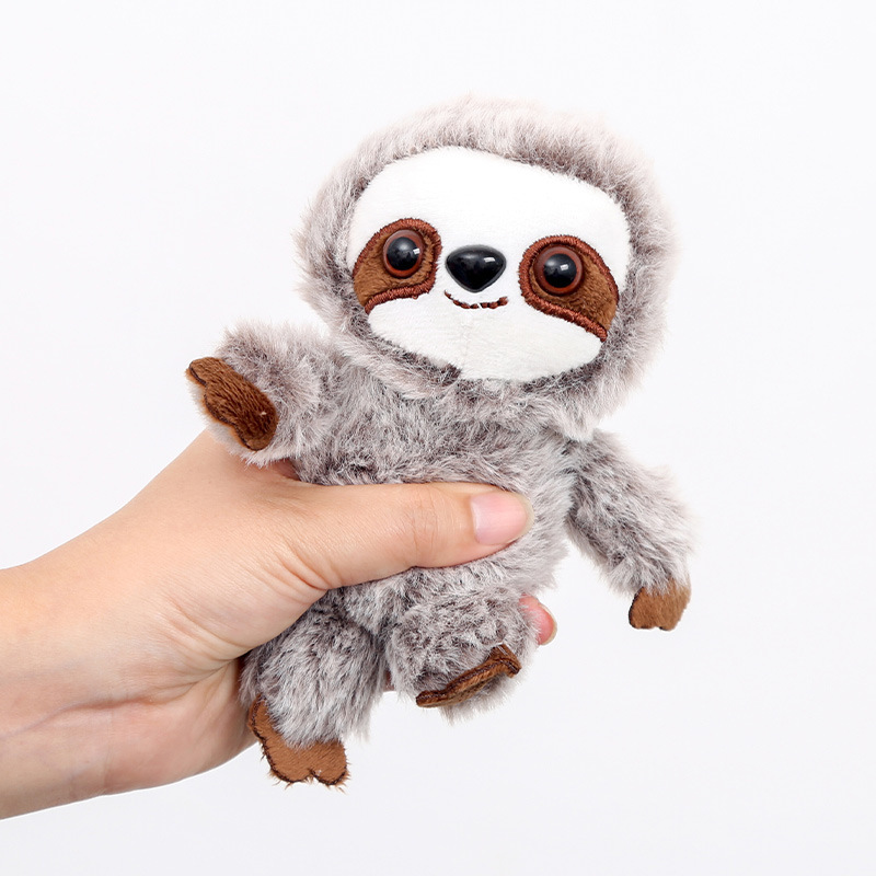 ナマケモノ ぬいぐるみ キーホルダー アニマル マスコット かわいい バッグチャーム ふわふわ 動物 飾り お出かけ 旅行 お土産 子供 プレゼント ギフト