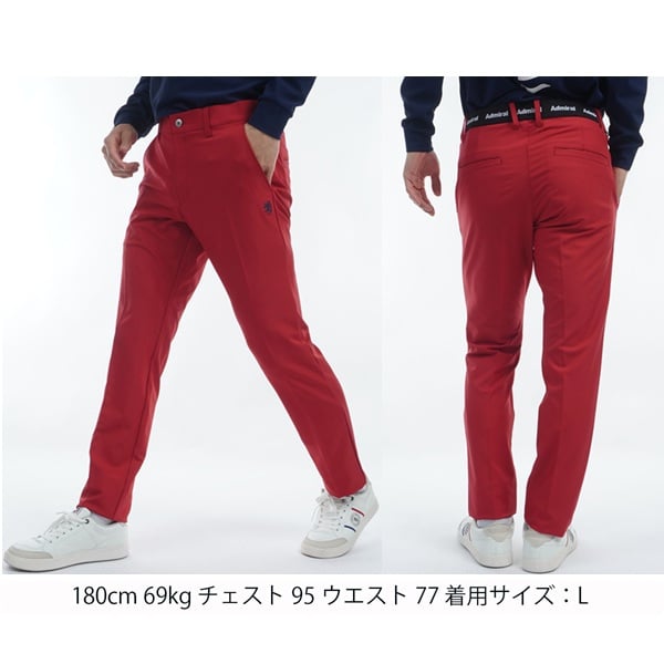 アドミラル ゴルフ メンズ 4WAY テーパードパンツ ADMIRAL GOLF ADMA477秋冬モデル お誕生日祝い お祝い 記念品 お父さん 父の日 彼氏 男性 30代 40代 50代 60代  還暦祝い 敬老の日 人気プレゼント プレゼント