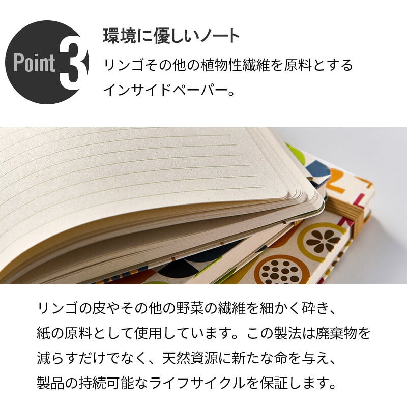 カステリミラノ 北欧 ノート アッピルクラシック 高級 ミディアム 罫線 横罫 名入れ 誕生日 りんご ネーム イタリア  紙 文具 オフィス 日記 絵 手帳 会議 ギフト プレゼント お祝い 可愛い人気 ステーショナリー 上質 CASTELLI MILANO ペンホルダー 名入れ無料
