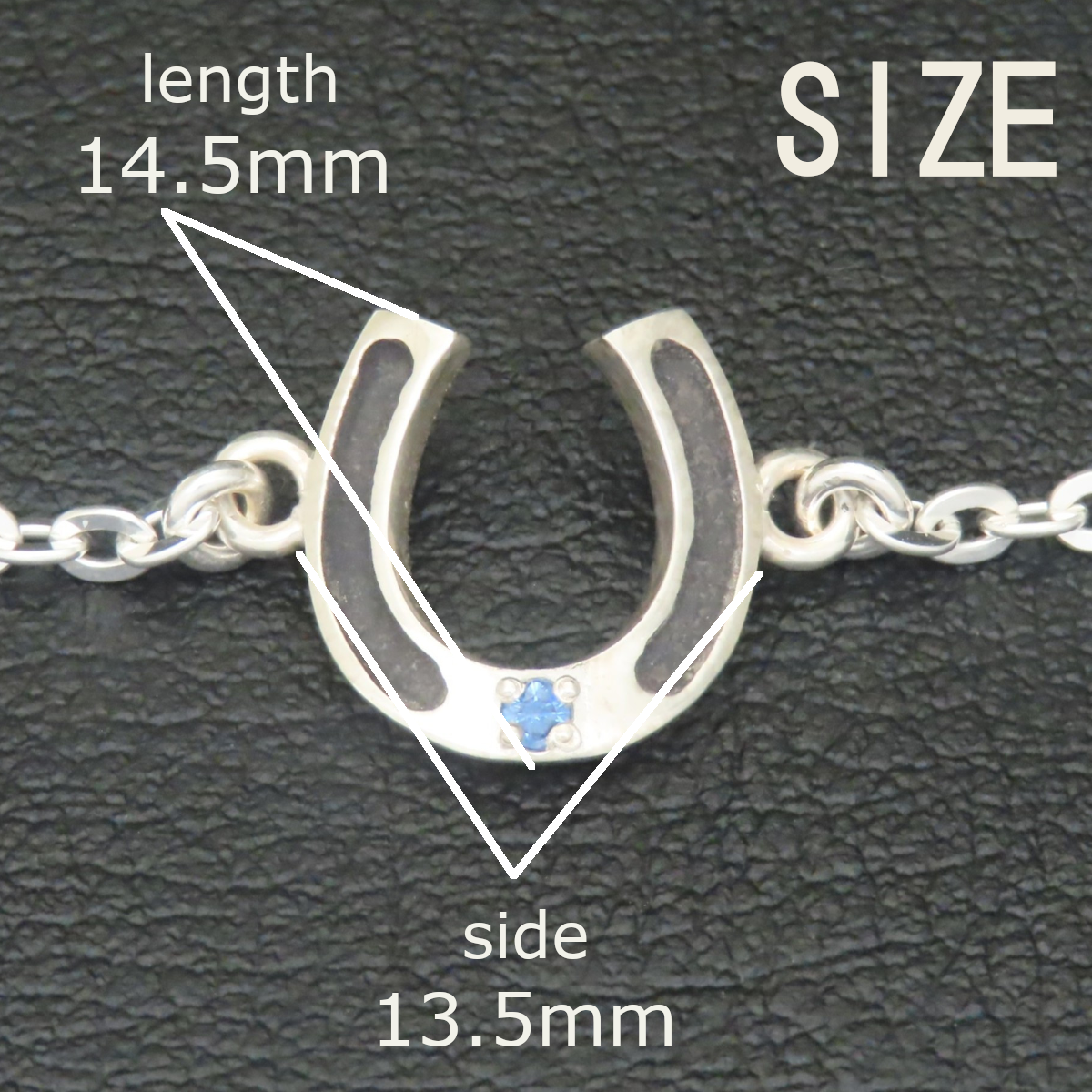 ホースシューブレスレット シルバー925 【刻印無料】 馬蹄 馬蹄型 ホースシュー ブレスレット シルバーアクセサリー メンズ ユニセックス 選べる 天然石 誕生石 ハンドメイド 彫金 ジュエリーボックス 箱入り クリスマス 誕生日 プレゼント Grand Galleria グランドガレリア