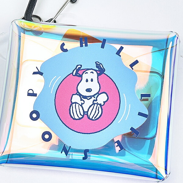 スヌーピー クリアマルチケース(SS) 浮き輪 チルライフ SNOOPY