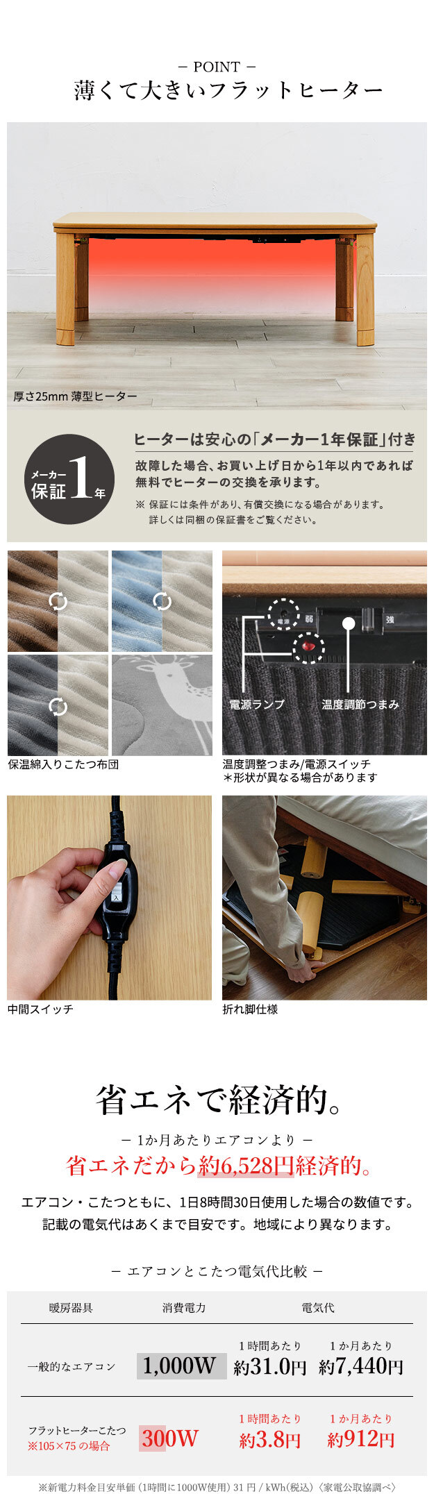 フラットヒーター折れ脚こたつ-フラットモリス 75×75cm 保温綿入こたつ布団付き 2点セット SAI 彩 正方形 テーブル 折りたたみ おしゃれ コタツ 炬燵 フラットヒーター 掛け布団付き コーデュロイ リビング ローテーブル 節電 高さ調節 北欧 新生活