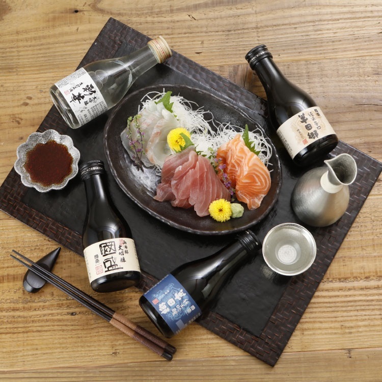 國盛 日本酒乾杯180ml セット ／ 日本酒 飲み比べ 酒 お試し おためし ギフト 贈答 贈り物 プレゼント 純米大吟醸 純米吟醸 大吟醸 純米酒 ギフト 