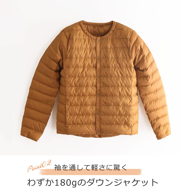 ダウンジャケット レディース ショート ライトダウン 軽量 ノーカラー 丸襟 レディースダウン アウター ダウン85% ノーカラージャケット インナーダウン 秋 冬 春 軽い 暖かい ギフト プレゼント 5F (08000246r)