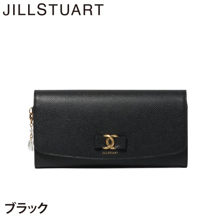ジル スチュアート 財布 長財布 レディース 牛革 Honey かぶせ リボン 大容量 ギフト JILL STUART