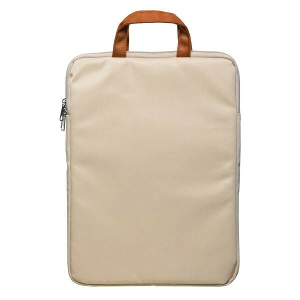 タブレットケース 13インチ かわいい 持ち手付き Smile Beige TP-SM03 タブレットポーチ ランドセル 小学校 子供 おしゃれ 軽量 クッション iPad ノートPC 収納 バッグ