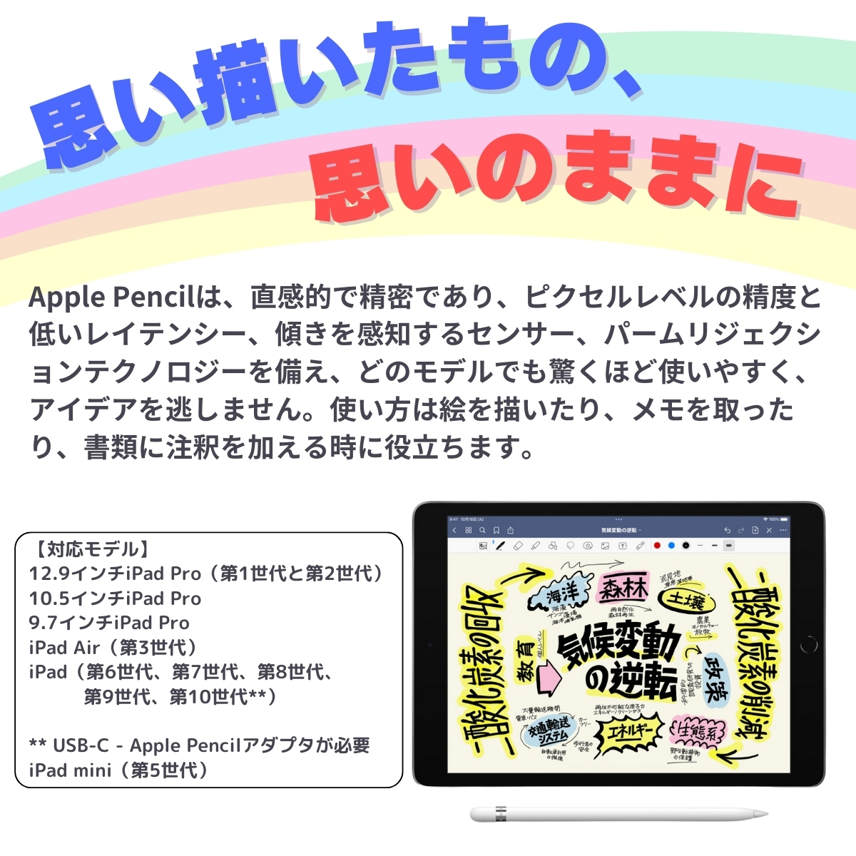 ipad air 第3世代とApple pencil第1世代 ipad アップルペンシル ( 第1 