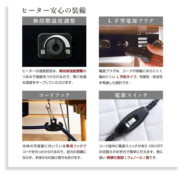 テーブル 折りたたみ可能なこたつ 長方形 単品 Elma-エルマ- SH-01-CTK90- ウォールナット 幅90cm ホームテイスト こたつ コタツ 105 省スペース 折りたたみヒーター おしゃれ 家具 北欧