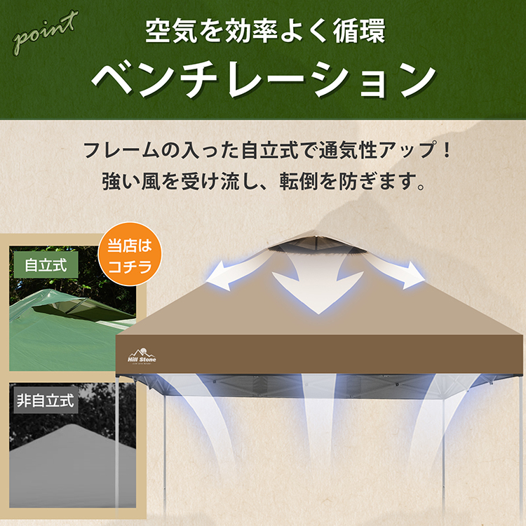 スクリーンタープ ワンタッチ 2m キャンプ アウトドア ワンタッチ