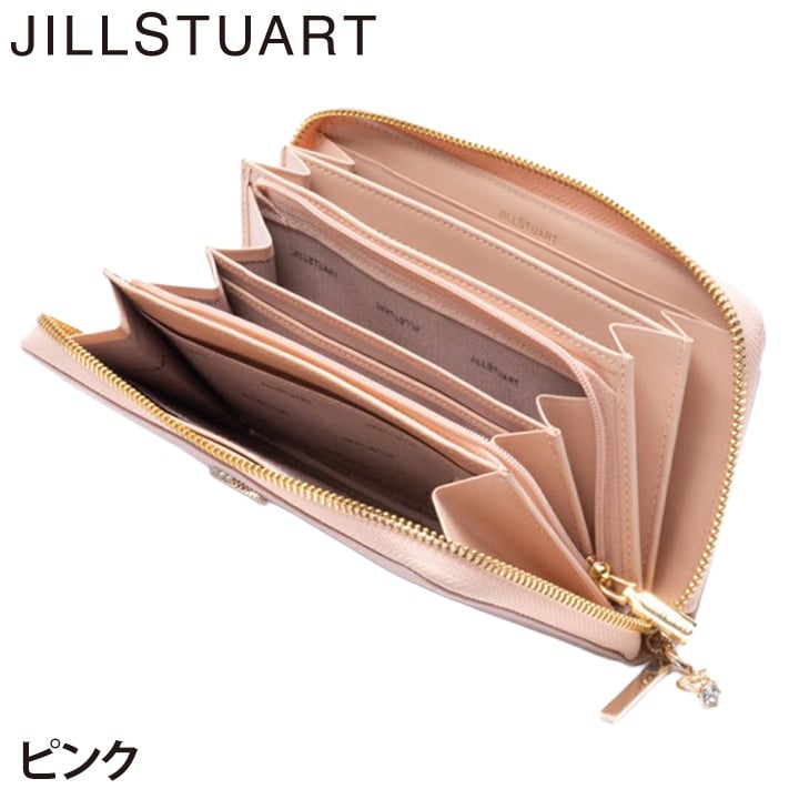 ジル スチュアート 財布 長財布 レディース 牛革 エターナル ラウンドファスナー 大容量 ギフト JILL STUART