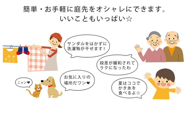ガーデン エクステリア ユニットウッドデッキ harmonie アルモニー 90×90 3個組 送料無料 ウッドデッキ 簡単 縁側 本格的 DIY 木製 天然木 庭 ベランダ おしゃれ 小型 北欧 屋外 家具 ダークブラウン