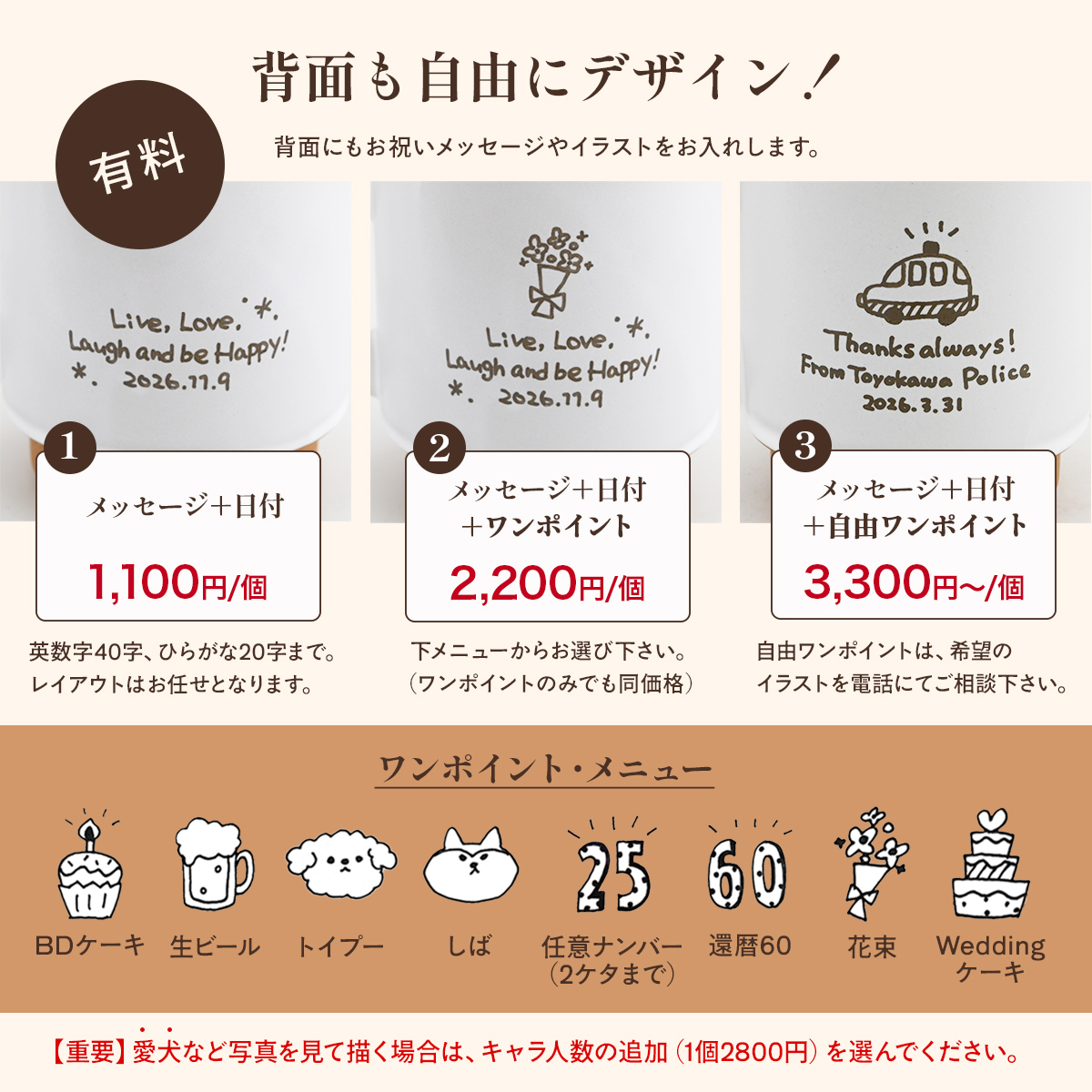 似顔絵 おしゃれ 名入れ グラス 【にがおえキャラ＊コルト・グラス（２個ペアセット）】 結婚祝い 結婚記念日 ペア 還暦祝い 退職祝い 記念品 プレゼント ギフト 贈り物 家族 敬老の日 母の日 父の日 カップル お揃い 実用的 北欧