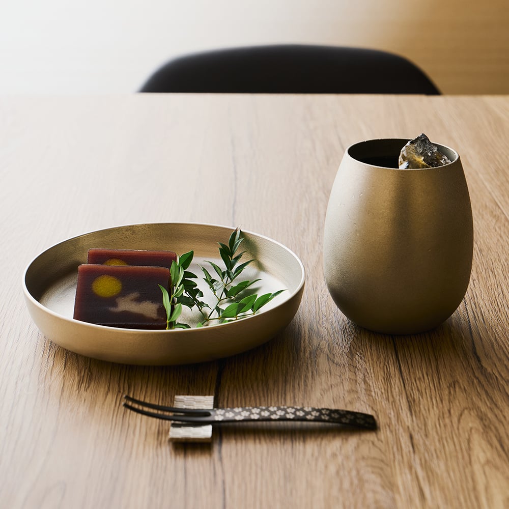 冷香 reico 磨 ツヤあり 420mL 大阪製ブランド 名入れ可能 大阪錫器 千田硝子食器コラボ商品 錫タンブラー 国内製