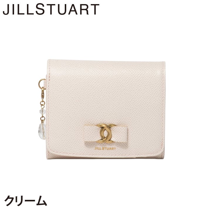 ジル スチュアート 財布 二つ折り レディース 牛革 Honey コンパクト リボン ギフト JILL STUART
