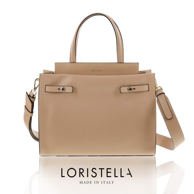 バッグ レディース ハンドバッグ 通勤 a5 ブランド LORISTELLA ロリステッラ 2way ショルダー 斜めがけ 肩掛け 本革 牛革 イタリア製 きれいめ 卒業式 入学式 ギフト プレゼント 4FB (07000402r)