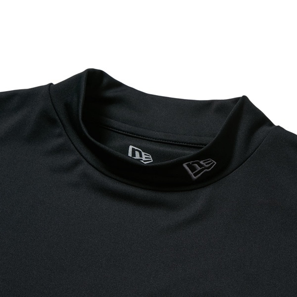 ニューエラ ゴルフ 長袖 モックネック ストレッチ ジャージーTシャツ ブラック New Era Golf (15129475) 2026年秋冬モデル お誕生日祝い お祝い 記念品 お父さん 父の日 彼氏 男性 30代 40代 50代 60代 母の日 お母さん 還暦祝い 敬老の日 彼女 人気プレゼント プレゼント