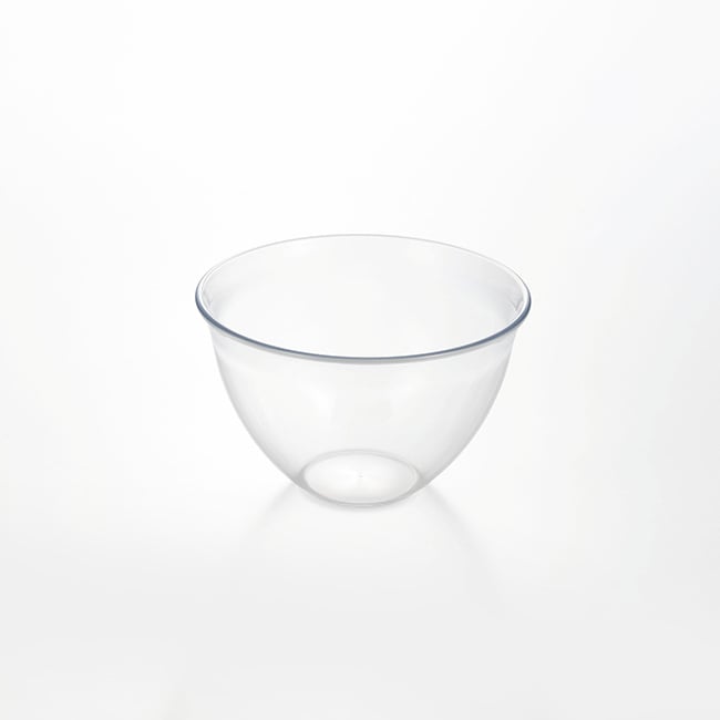 suiro スイロ レンジ対応 深型 ボウル 中 18cm 1.7L[ボウル 耐熱ボウル プラスチック 電子レンジ 調理ボウル 食洗機 日本製 ボール キッチン用品 レンジ 軽量 下ごしらえ 調理用品 耐熱ボール 電子レンジ対応 調理器具 透明 レンジ調理]