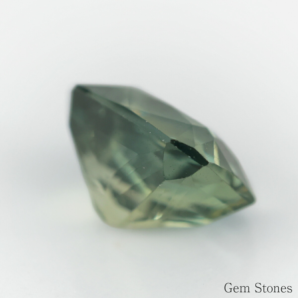 非加熱 グリーンサファイア 0.70ct ルース 宝石 裸石 サファイア グリーン イエロー ジュエリー オリジナル 制作 コレクション 誕生石 9月 記念 お守り 誕生日 プレゼント