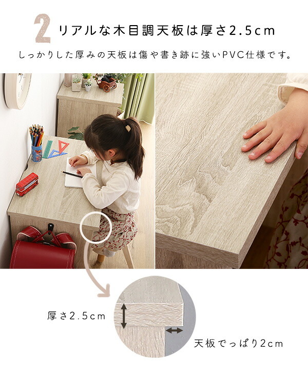 デスク チェア シンプル 60cm幅+サイドラック30cm幅セット LULUTE-ルルテ 新生活