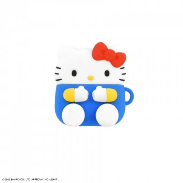 AirPods 4 ケース ハローキティ シリコン サンリオ カバー キャラクター かわいい おしゃれ 耐衝撃 保護 イヤホンケース AirPods4 第4世代 対応 サンリオ正規ライセンス品