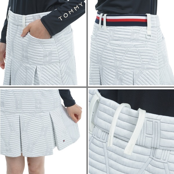 トミーヒルフィガー ゴルフ レディース スケルトンフラッグ キルトジャガード フレアスカート TOMMY HILFIGER THLA483 秋冬モデル お誕生日祝い お祝い 記念品 30代 40代 50代 60代 母の日 お母さん 還暦祝い 敬老の日 彼女 人気プレゼント プレゼント