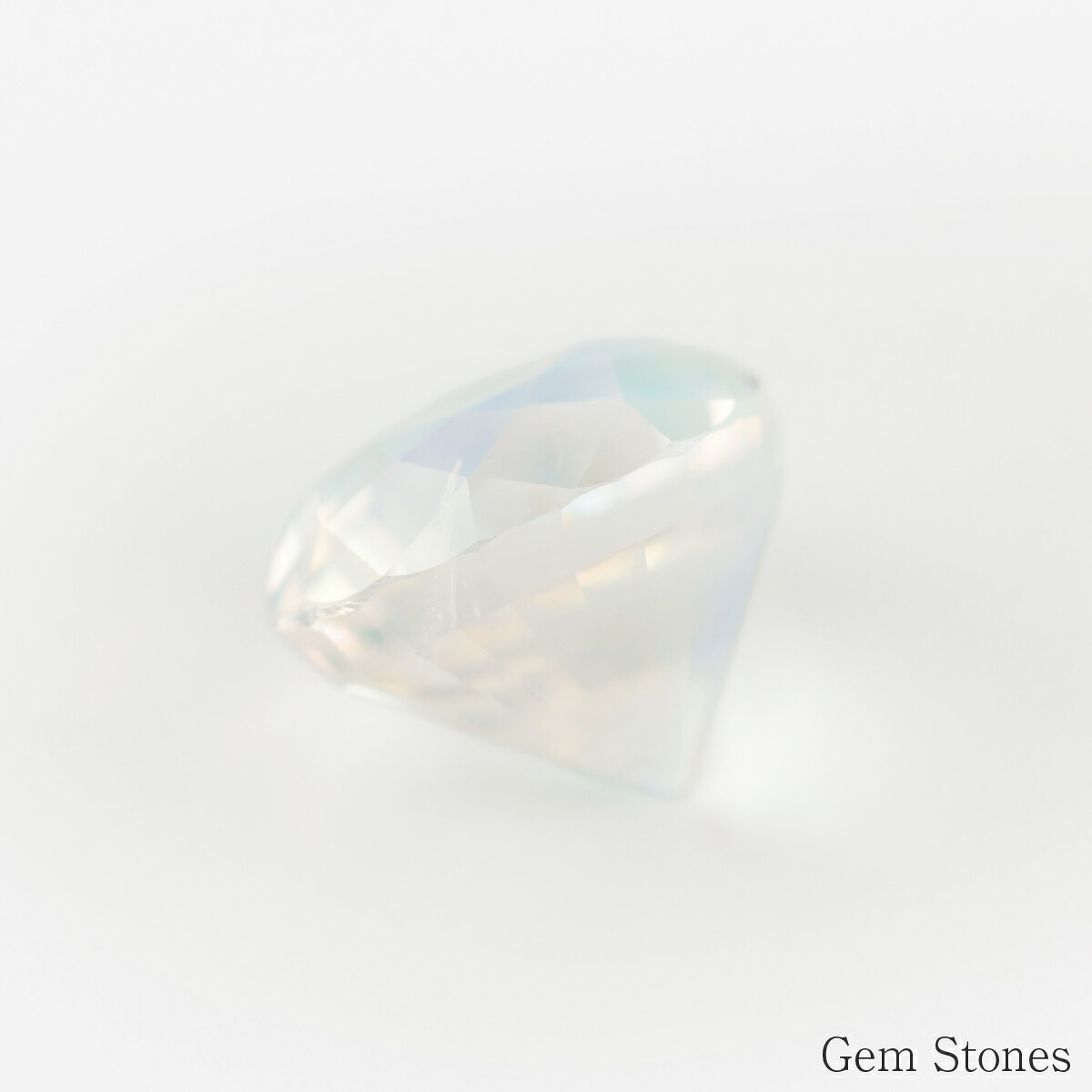 希少 ペアシェイプカット ラブラドライト 2.255ct ルース 宝石 裸石 オレンジ ブルー グリーン ムーンストーン ジュエリー コレクション 記念 お守り クリスマス 誕生日 プレゼント