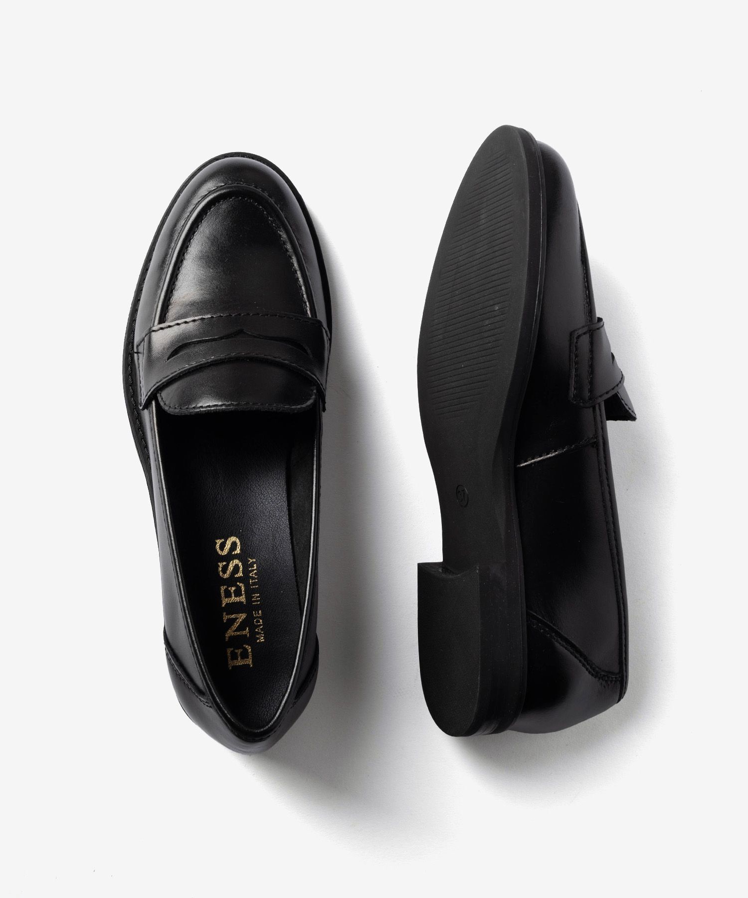 【正規品】 エネス ENESS COIN LOAFERS コインローファー ST-1201 ローファー レザー レディース シューズ
