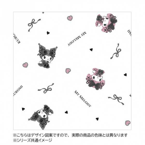 クロミ マイメロディ レースカーテン 2枚組 100×198cm 真夜中のメロクロ サンリオ キャラクター グッズ 子供部屋 寝室 リビング おしゃれ かわいい 洗える サンリオ正規ライセンス品