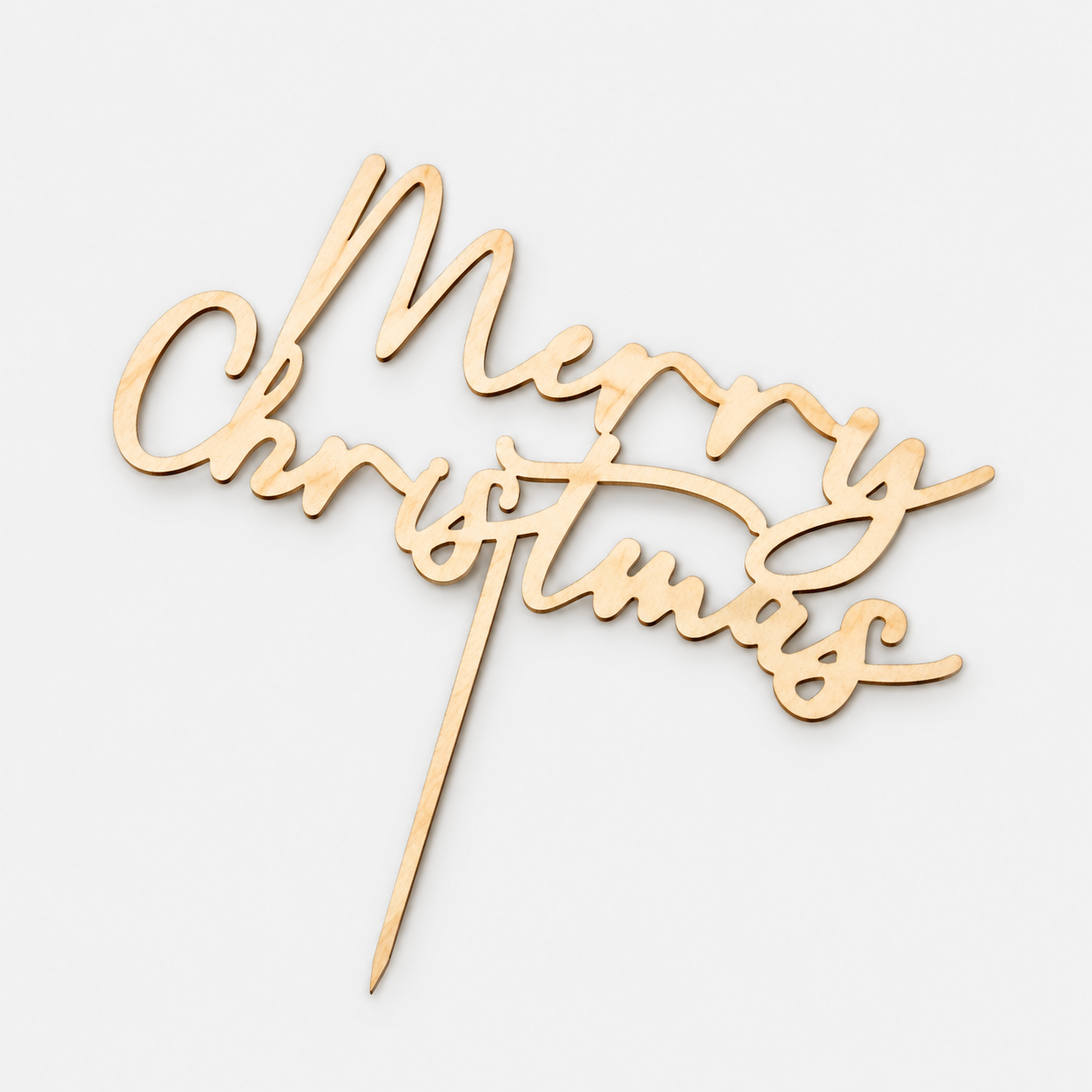 クリスマスケーキ トッパー MerryChristmas メリークリスマス クリスマス 木製トッパー ケーキピック 木製レター クリスマスフォト メリークリスマス Xmas インスタ映え 写真撮影小物