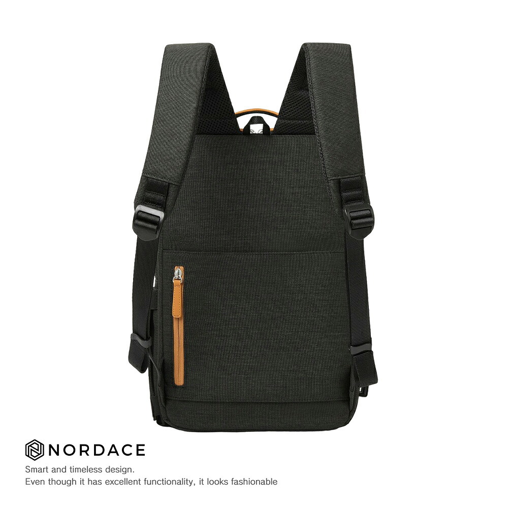 リュック ビジネスリュック コンパクト 軽量 [ Nordace Siena Pro13 ] ブランド メンズ レディース 15L おしゃれ PC収納 旅行 通勤 通学 学生 軽量 USB充電 ノルディス クラシック ND1120 バッグ プレゼント クリスマス 誕生日 ギフト