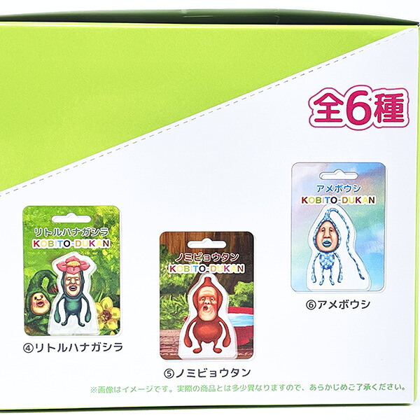 こびとづかん シークレットコレクション Blistaz 全6種 コンプリートBOX アクリルスタンド キーホルダー 日本 送料込み
