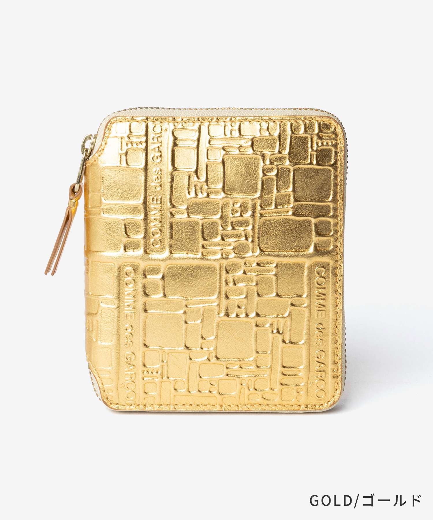 コムデギャルソン COMME DES GARCONS EMBOSSED LOGOTYPE エンボス ロゴタイプ Bifold Wallet 二つ折り財布 SA2100EG ユニセックス 財布