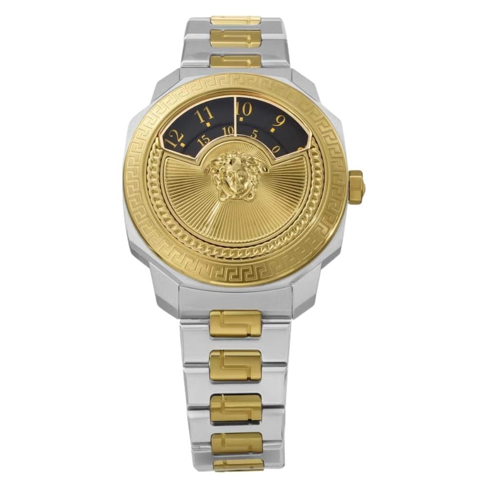 ヴェルサーチェ 腕時計 メンズ レディース シルバー ゴールド ブラック 38mm VERSACE DYLOS ディロス スイス製 ユニセックス メンズ腕時計 高級 ブランド おしゃれ プレゼント ギフト 成人 卒業 入学