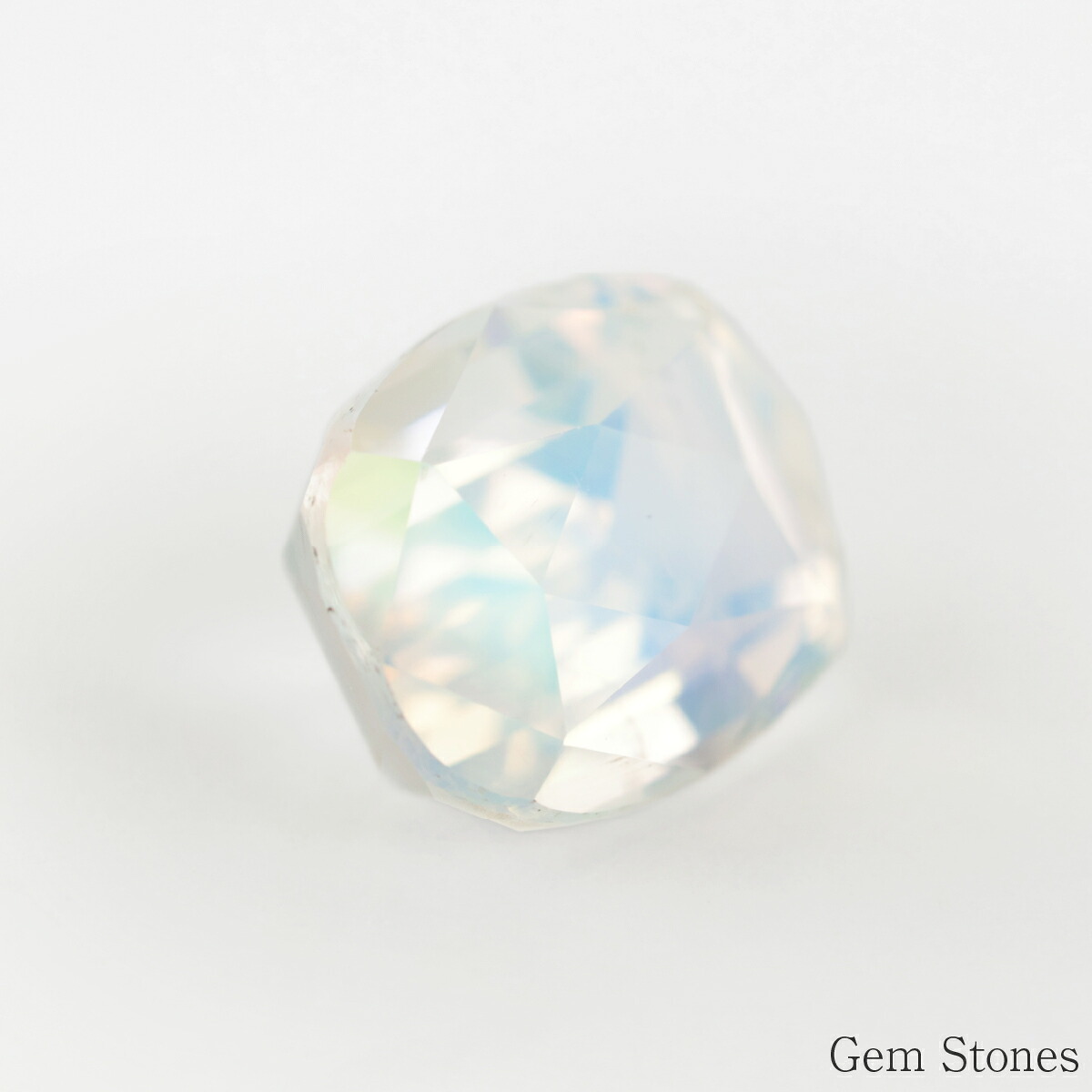 希少 ラブラドライト 2.580ct ルース 宝石 裸石 オレンジ ブルー グリーン ムーンストーン ジュエリー オリジナル 制作 コレクション 記念 お守り クリスマス 誕生日 プレゼント