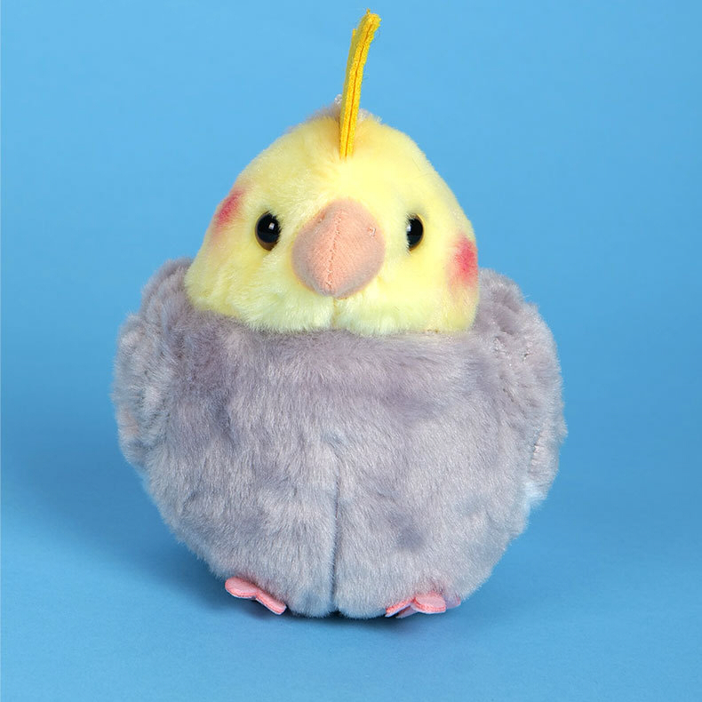 オカメインコ インコ ぬいぐるみ リアル 動物 アニマル ふわふわ かわいい 置物 インテリア 子供 おもちゃ ごっこ遊び 誕生日 プレゼント ギフト 癒し