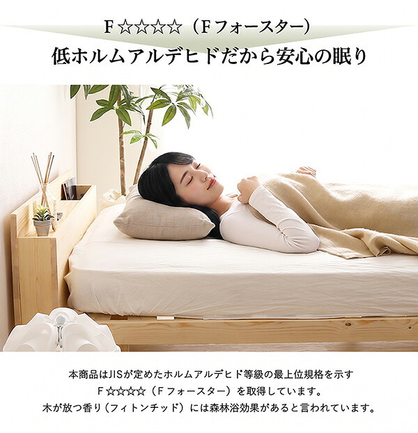 ベッド 寝具 パイン材脚付きすのこ リリッタ専用宮単品 セミダブル用
