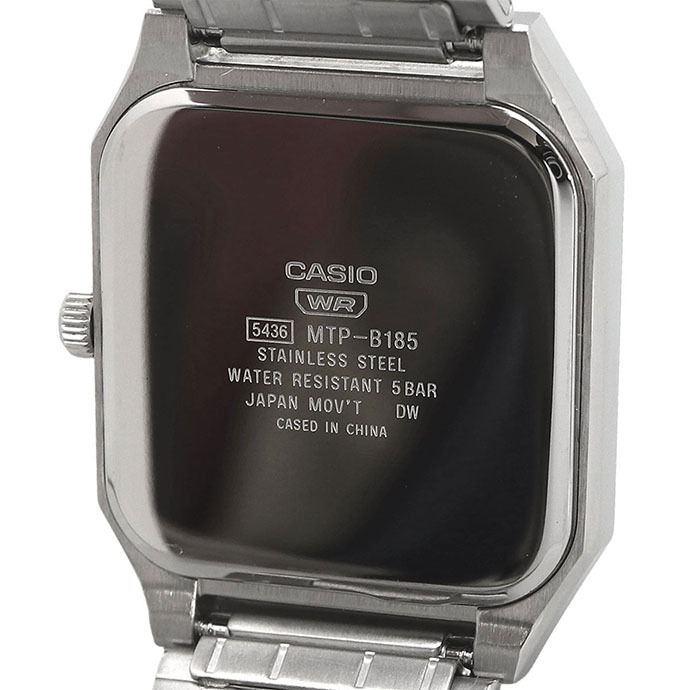 CASIO 腕時計 カシオ 時計 ウォッチ チープカシオ チプカシ STANDARD スタンダード アナログ クオーツ メンズ ネイビー 海外モデル MTP-B185D-2A1V [並行輸入品]