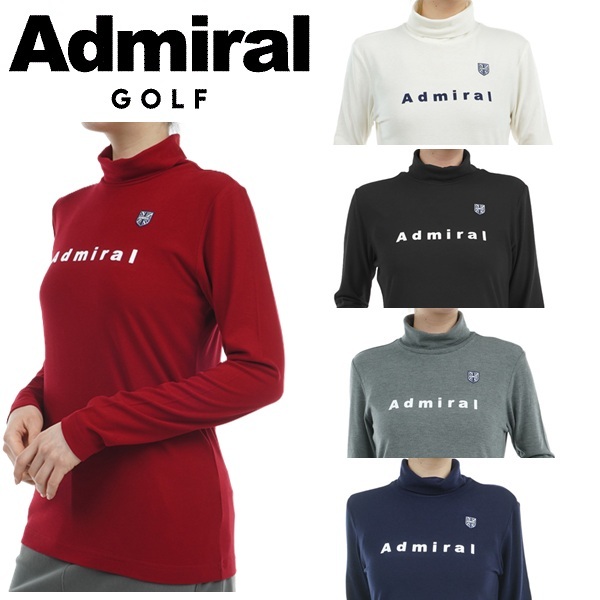 アドミラル ゴルフ レディース ソフトタッチ ロングスリーブ タートルシャツ ADMIRAL GOLF ADLA472 秋冬モデル お誕生日祝い お祝い 記念品 30代 40代 50代 60代 母の日 お母さん 還暦祝い 敬老の日 彼女 人気プレゼント プレゼント